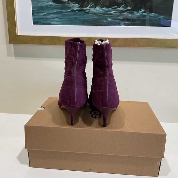 Coach Jade Knit Booties NWT - Picture 3 of 6